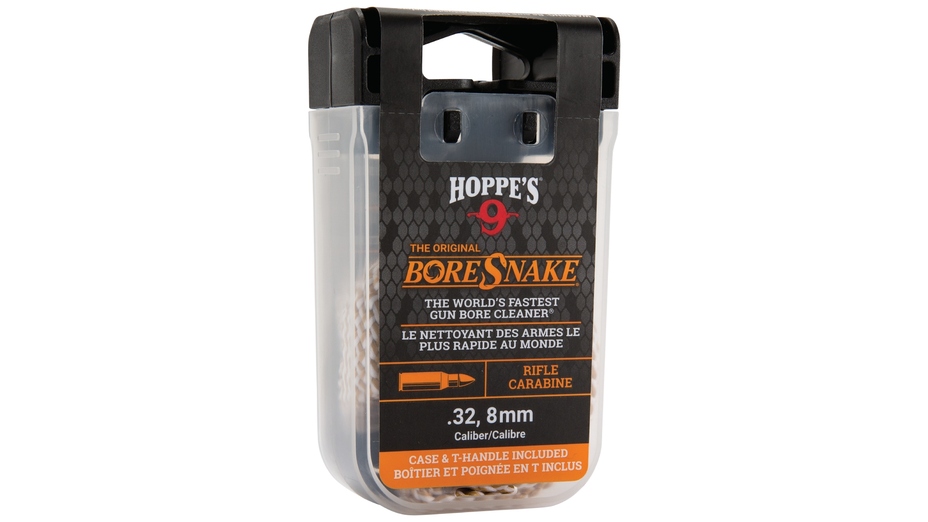 HOPPE´S BORESNAKE - 8x57 JS, 8x65, 8x68 S, .32 Cal.etc. - Putzschnur für Büchsen