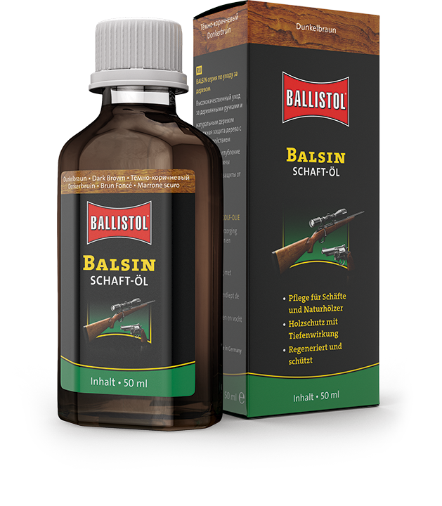 Balsin Schaft-Öl dunkelbraun 50ml Balsin Schaft-Öl dunkelbraun 50ml