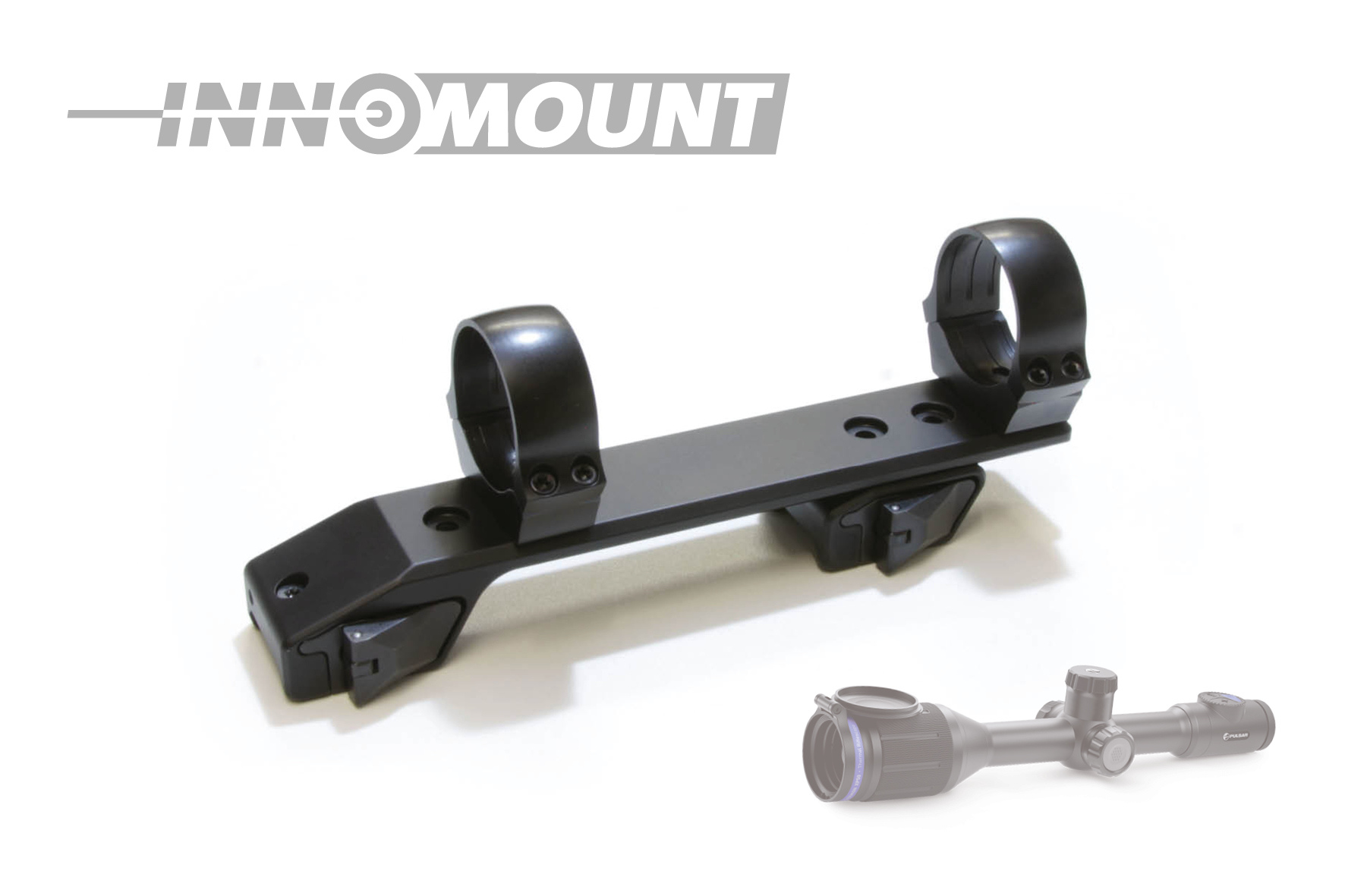 54-DE-200 INNOMOUNT QD für Weaver/Picatinny - zweiteilig - variabel - Tube/Digital (30mm)