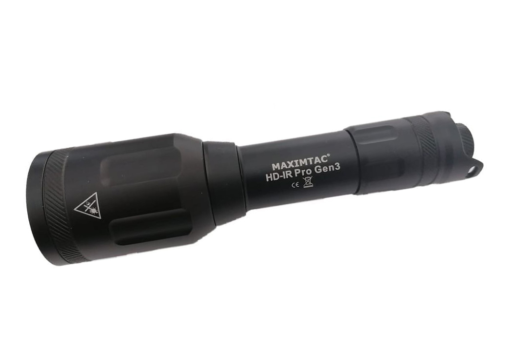 HD-IR PRO Gen. 3 - Taschenlampe für Nachtsichtgeräte 850nm + 940nm