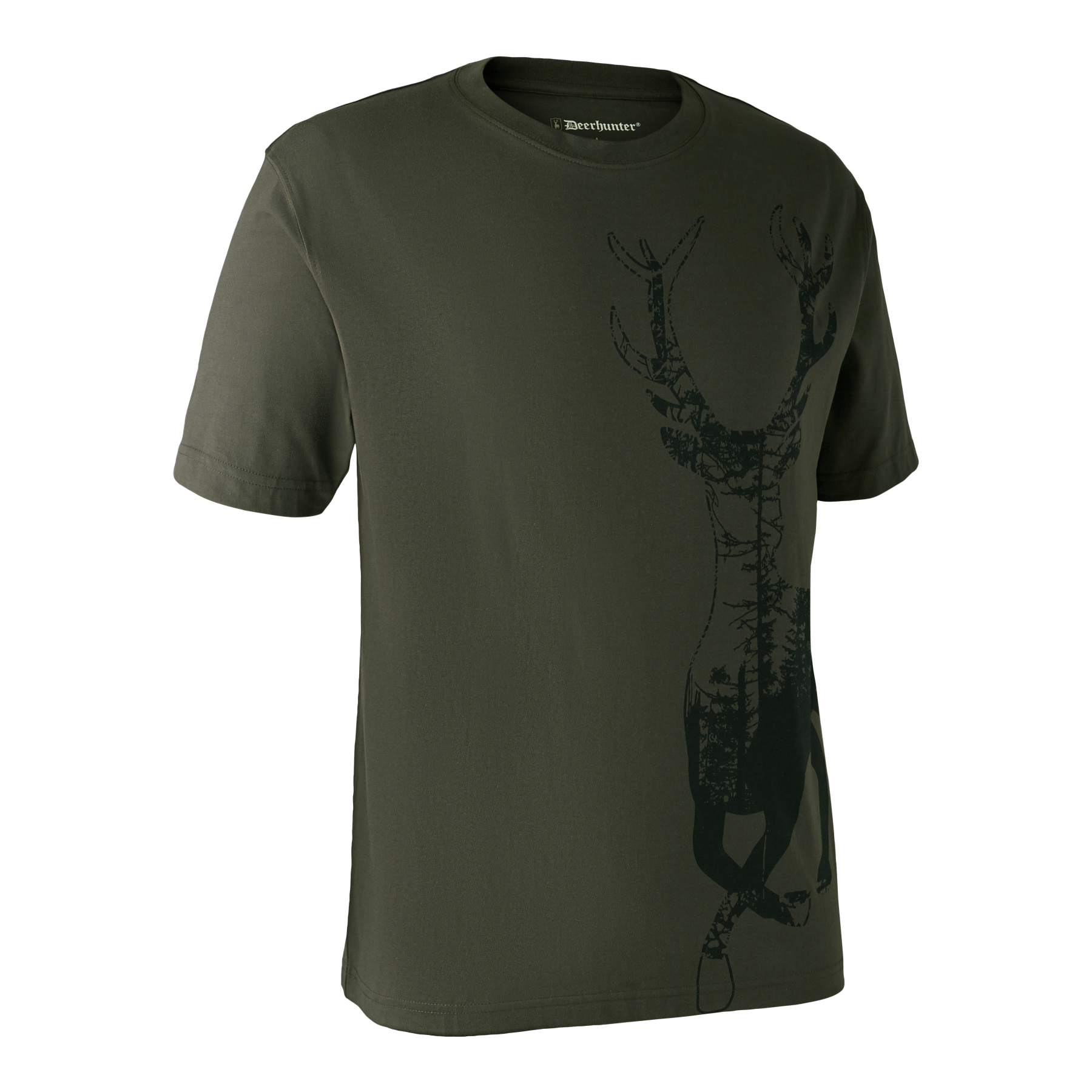 T-shirt mit Hirsch