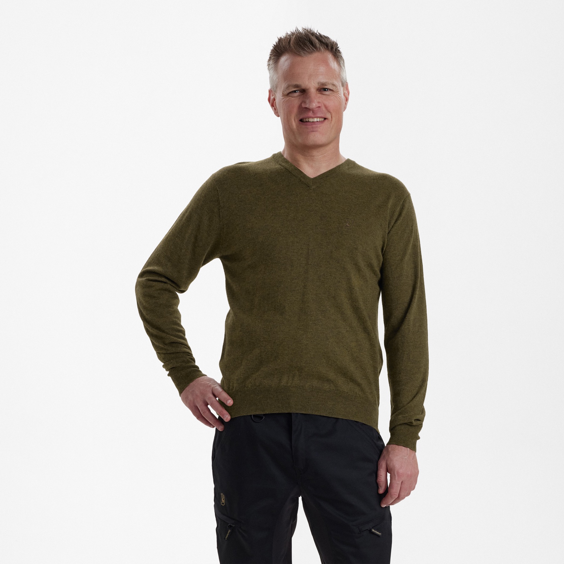 Kingston Pullover mit V-Ausschnitt