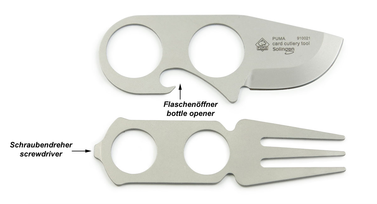 PUMA Card cutlery tool